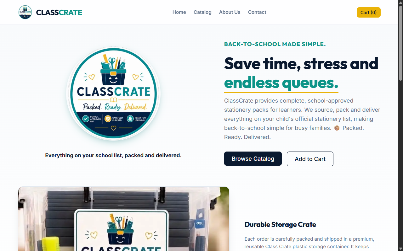ClassCrate Educational Crates Platform